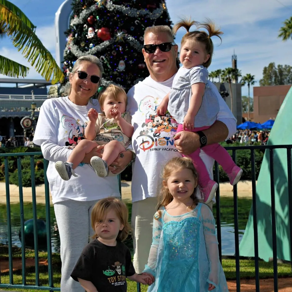 Michael and Sandra Vecchione with their family